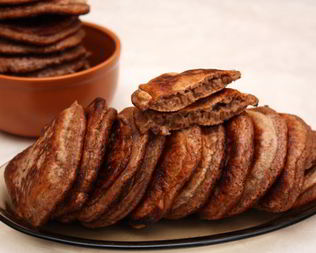 Шоколадные оладьи