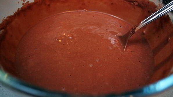 шоколадные оладьи