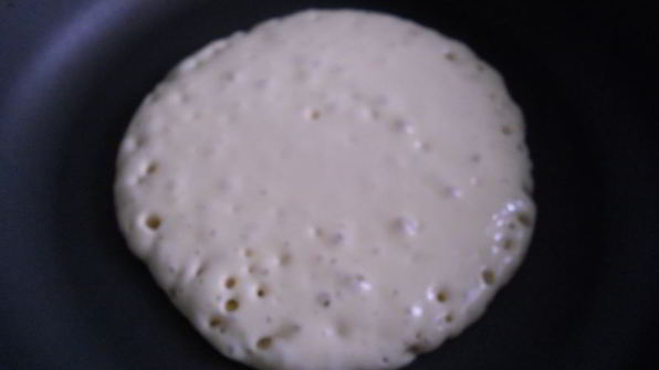 сладкие оладьи с яблочным сиропом