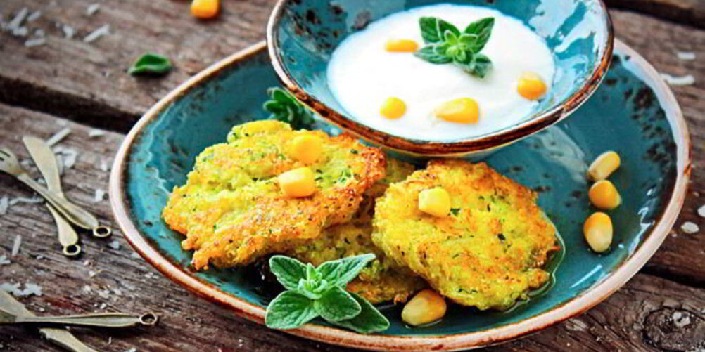 Рецепт сырные оладьи из цуккини