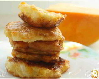 Тыквенные оладушки