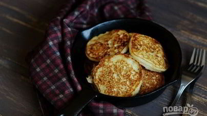 Вкусные оладьи на воде