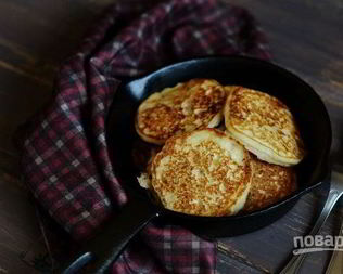 Вкусные оладьи на воде
