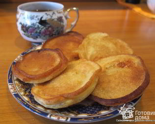 Яблочные оладушки