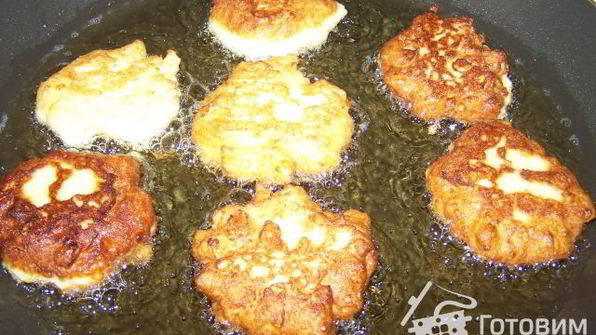 заварные оладушки