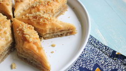 Пахлава из теста фило