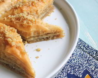 Пахлава из теста фило