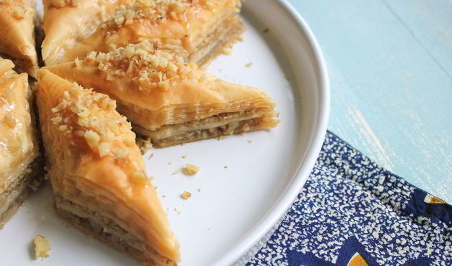 Пахлава из теста фило