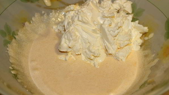 апельсиновое печенье