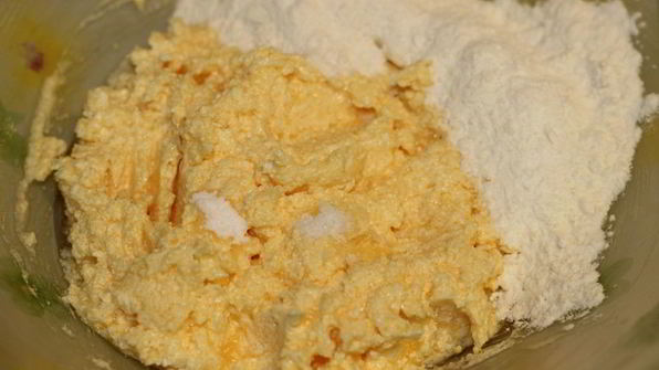 апельсиновое печенье