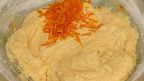 апельсиновое печенье