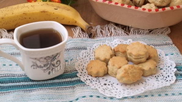 банановое печенье