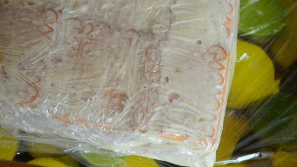 банановый десерт с песочным печеньем