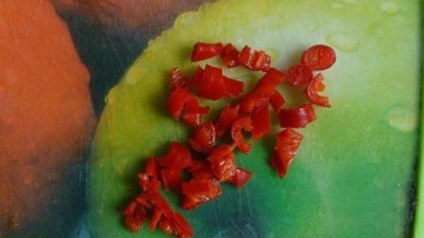 бискотти с пармезаном, ветчиной и перцем чили