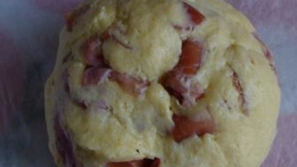 бискотти с пармезаном, ветчиной и перцем чили