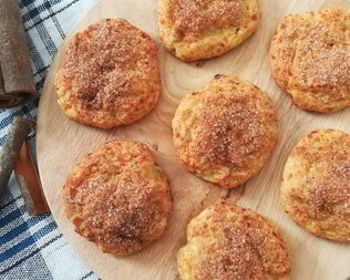 Творожное печенье