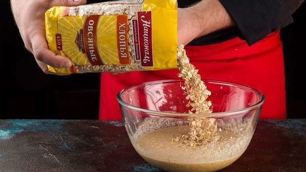 диетическое овсяное печенье