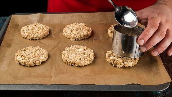 диетическое овсяное печенье