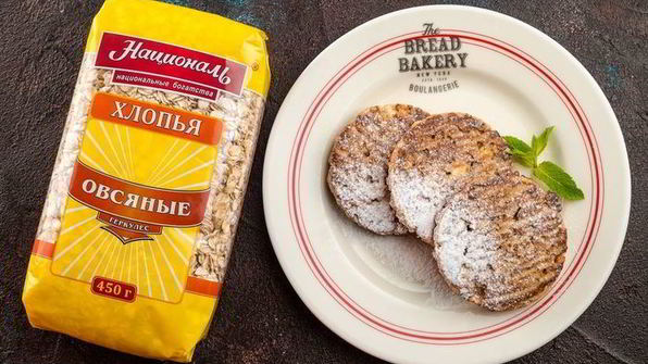 диетическое овсяное печенье