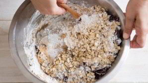 домашнее овсяное печенье