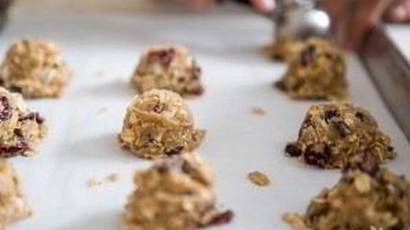 домашнее овсяное печенье