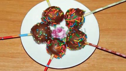 Кейк попсы из печенья