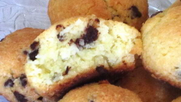 кокосовое печенье с шоколадными каплями