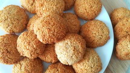 Кокосовое печенье