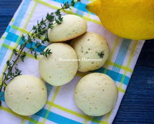 Лимонное печенье с тимьяном