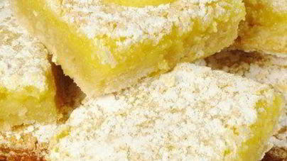 Лимонное печенье с ванилью