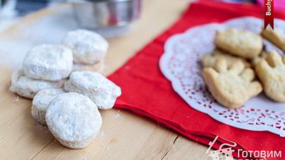 Лимонное печенье