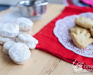 Лимонное печенье