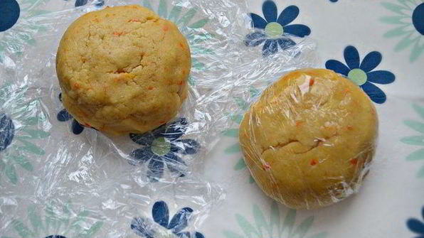 мандариновое печенье