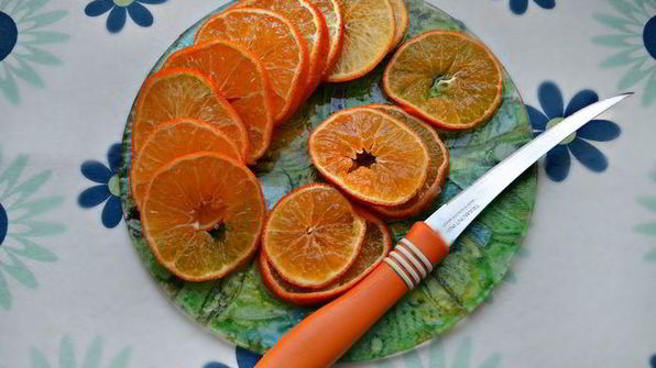 мандариновое печенье