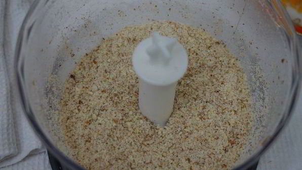 миндальное печенье с курагой