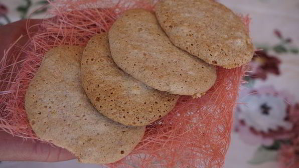 миндальное печенье с курагой