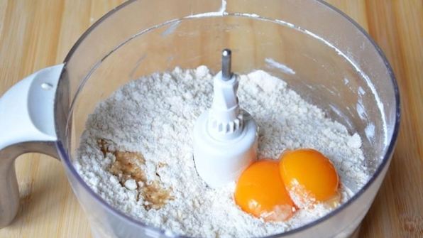 новогоднее печенье подковки