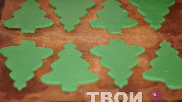 новогоднее печенье