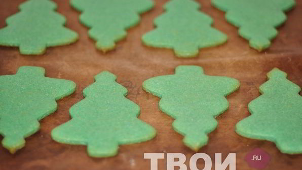 новогоднее печенье