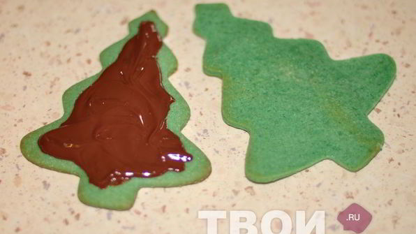 новогоднее печенье