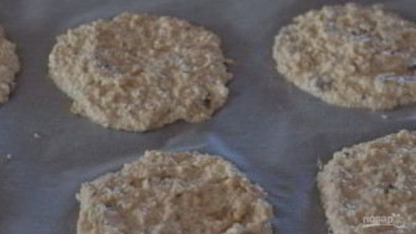 овсяное печенье с медом на кефире