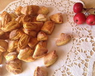 Печенье Гусиные лапки с творогом