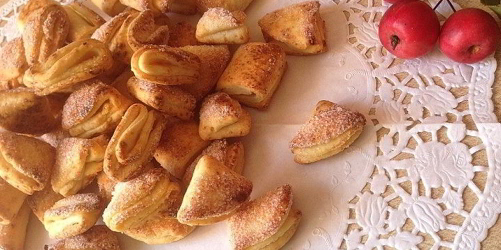 Рецепт печенье гусиные лапки с творогом