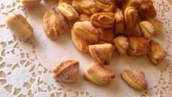 печенье гусиные лапки с творогом