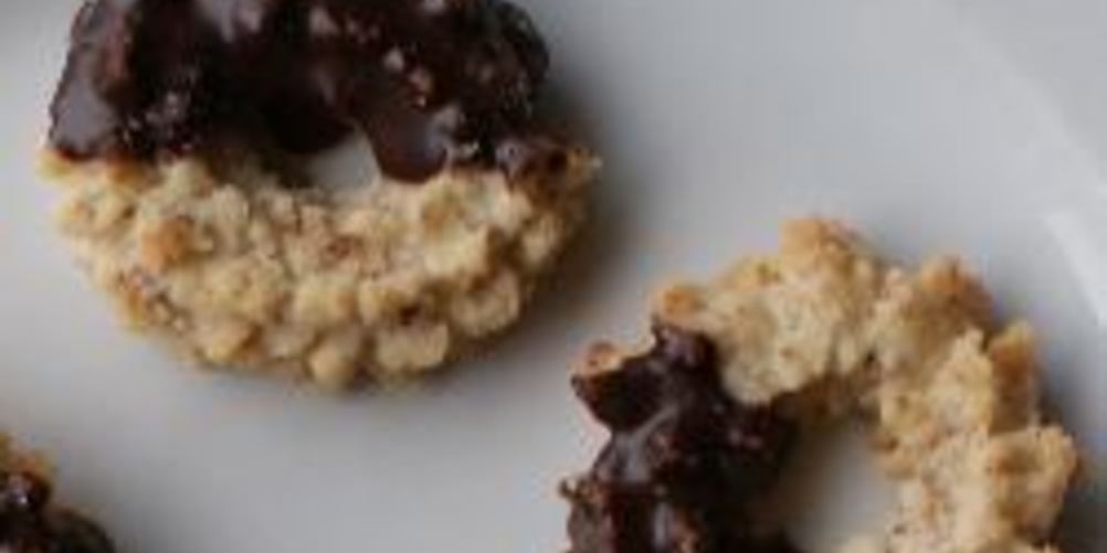 Рецепт печенье ореховые колечки