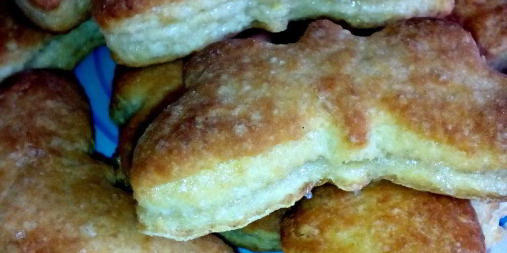 Рецепт печенье песочно-дрожжевое