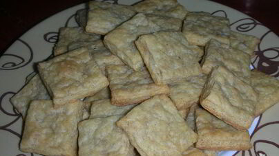 Печенье с плавленым сыром и прованскими травами