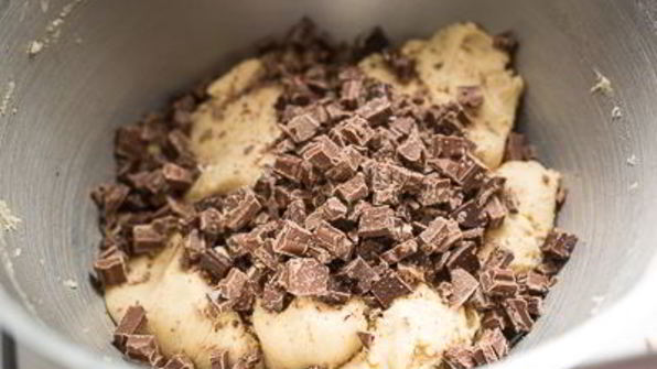 печенье с шоколадом