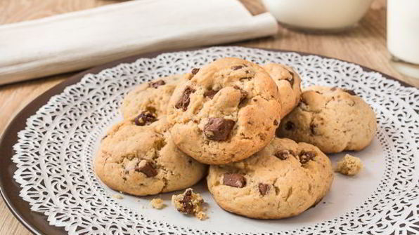 печенье с шоколадом