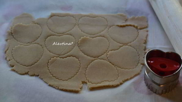 печенье сердечки в шоколаде